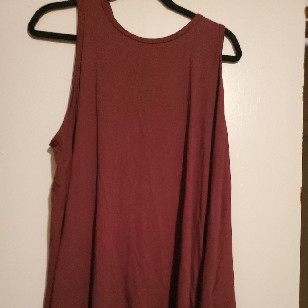Maroon Luxe Old Navy Tank Top